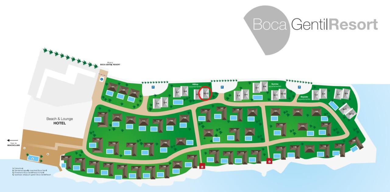 Boca Gentil Sea View Apartment - Jan Thiel מראה חיצוני תמונה